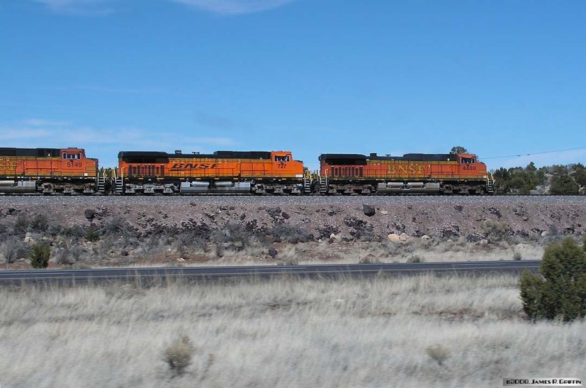 BNSF 4488 Flagstaff