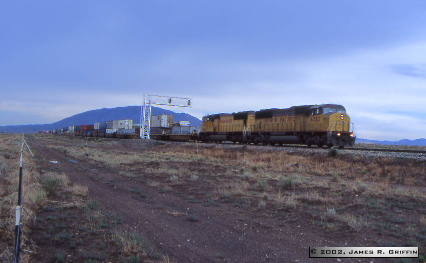 Carrizozo Doublestack UP6353 UP4340